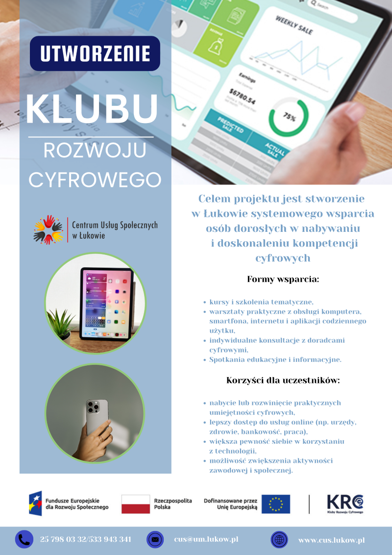 klub plakat